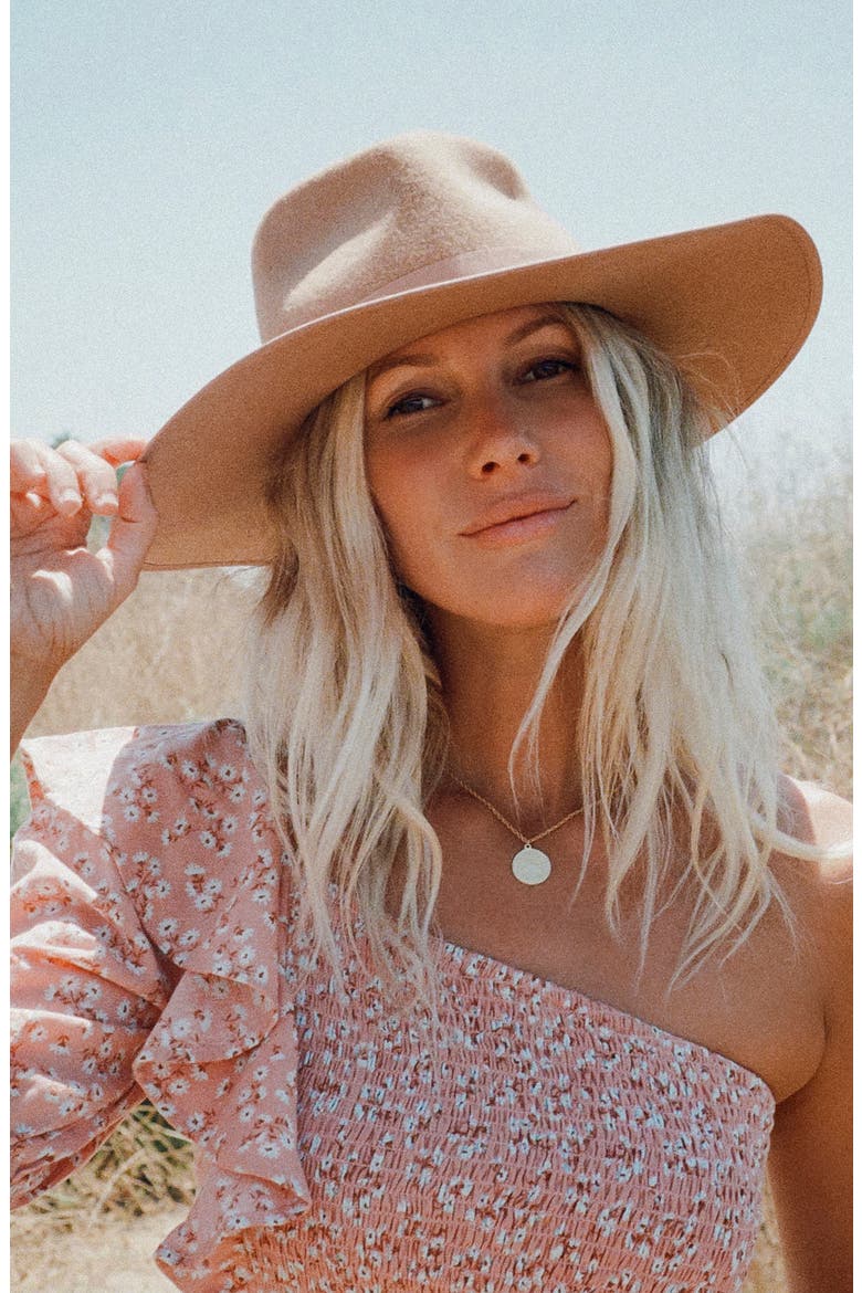 x The Salty Blonde Dream Big Wool Hat, Alternate, color, CINNAMON