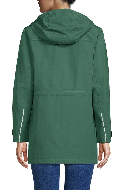 LANDS' END LANDS' END SQUALL HOODED WATERPROOF RAINCOAT