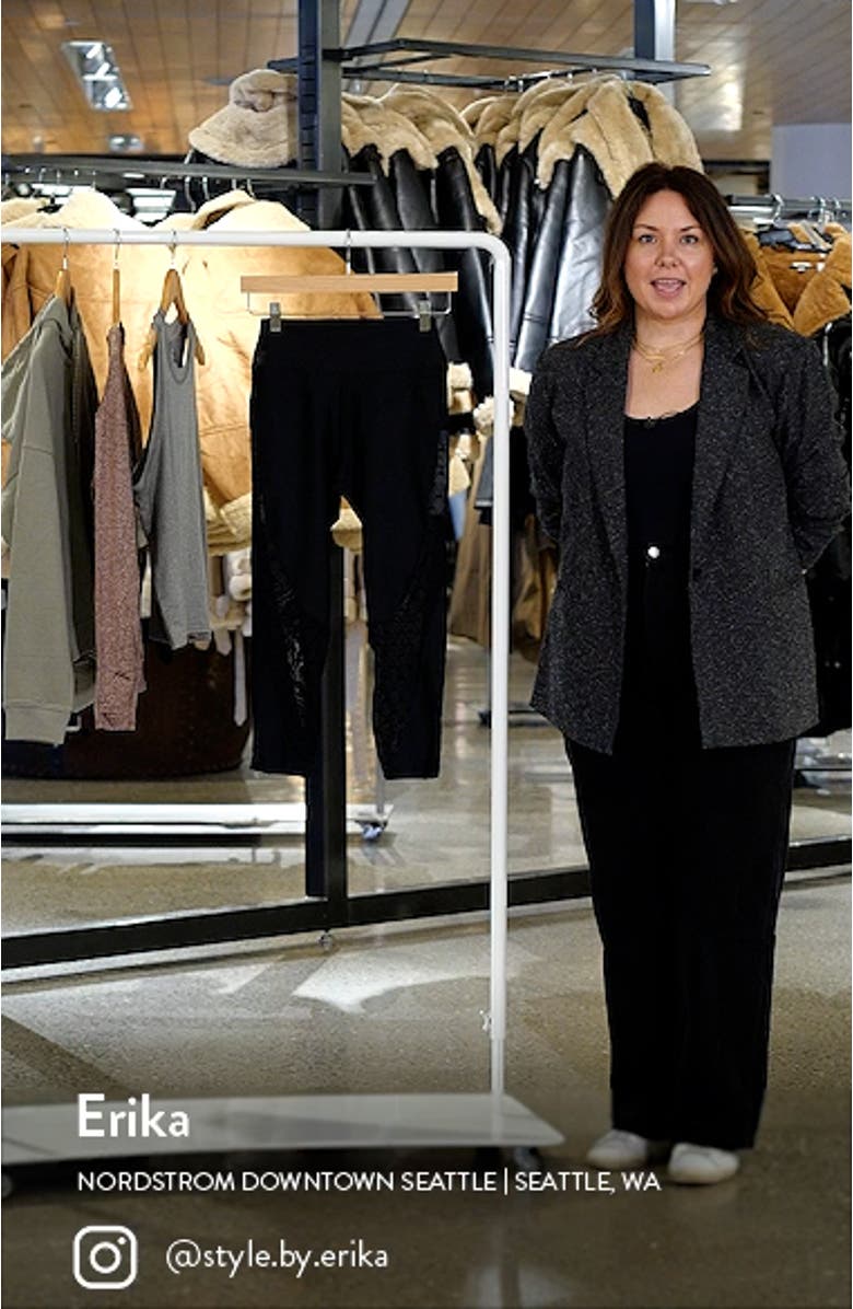 Celeste Airlift Mesh High Waist Capri Leggings, sales video thumbnail