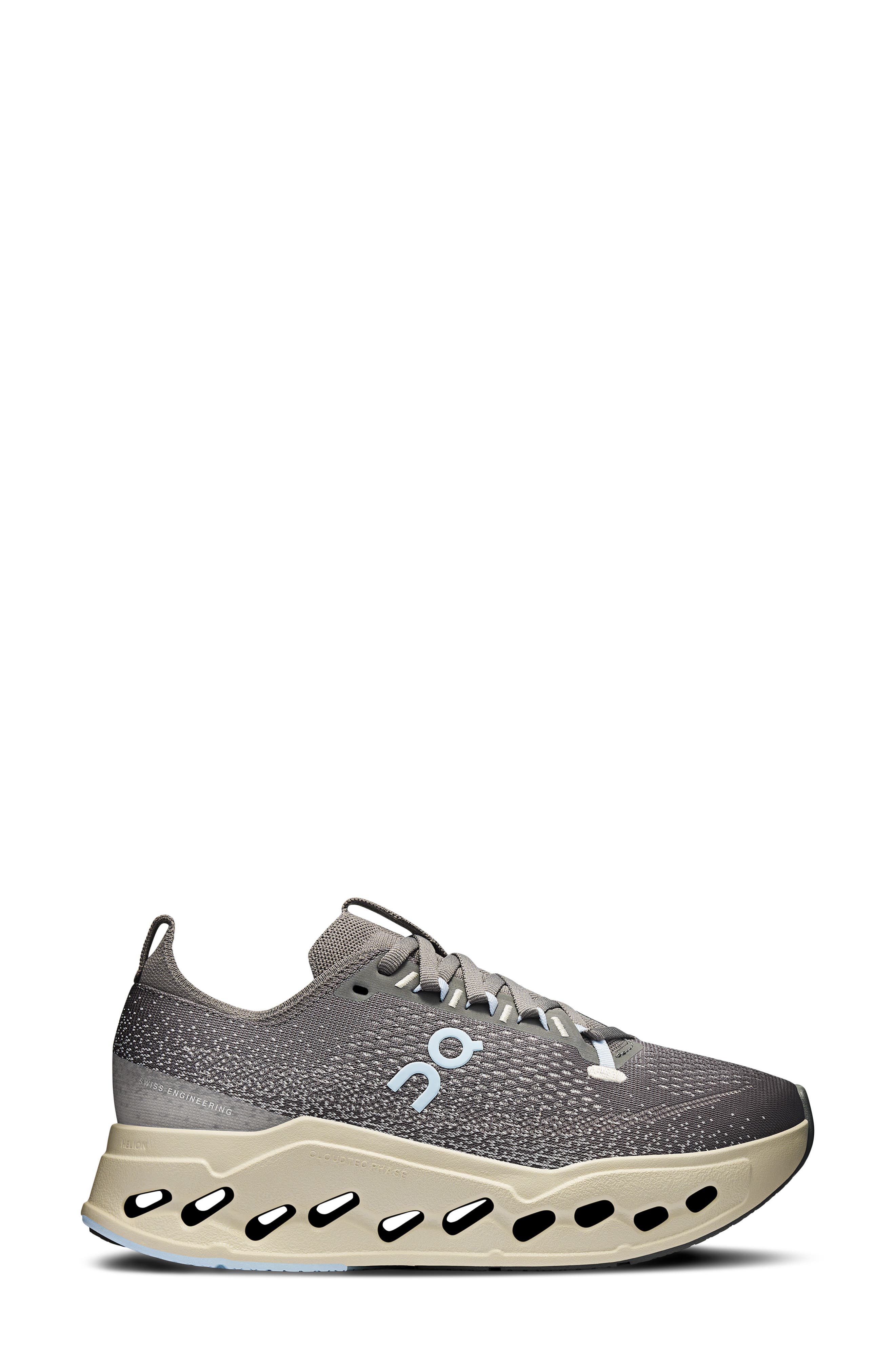 Cloudsurfer Max Running Sneaker, Alternate, color, ASPHALT/ ICE