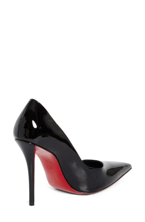 Christian Louboutin Miss Z Patent Leather Pumps 120 In Black