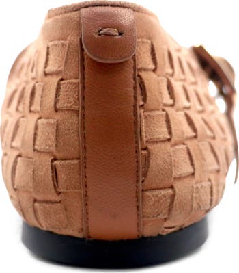 Winifred Woven Mary Jane Flat