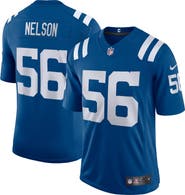 Nike Men's Nike Quenton Nelson Royal Indianapolis Colts Vapor Limited Jersey
