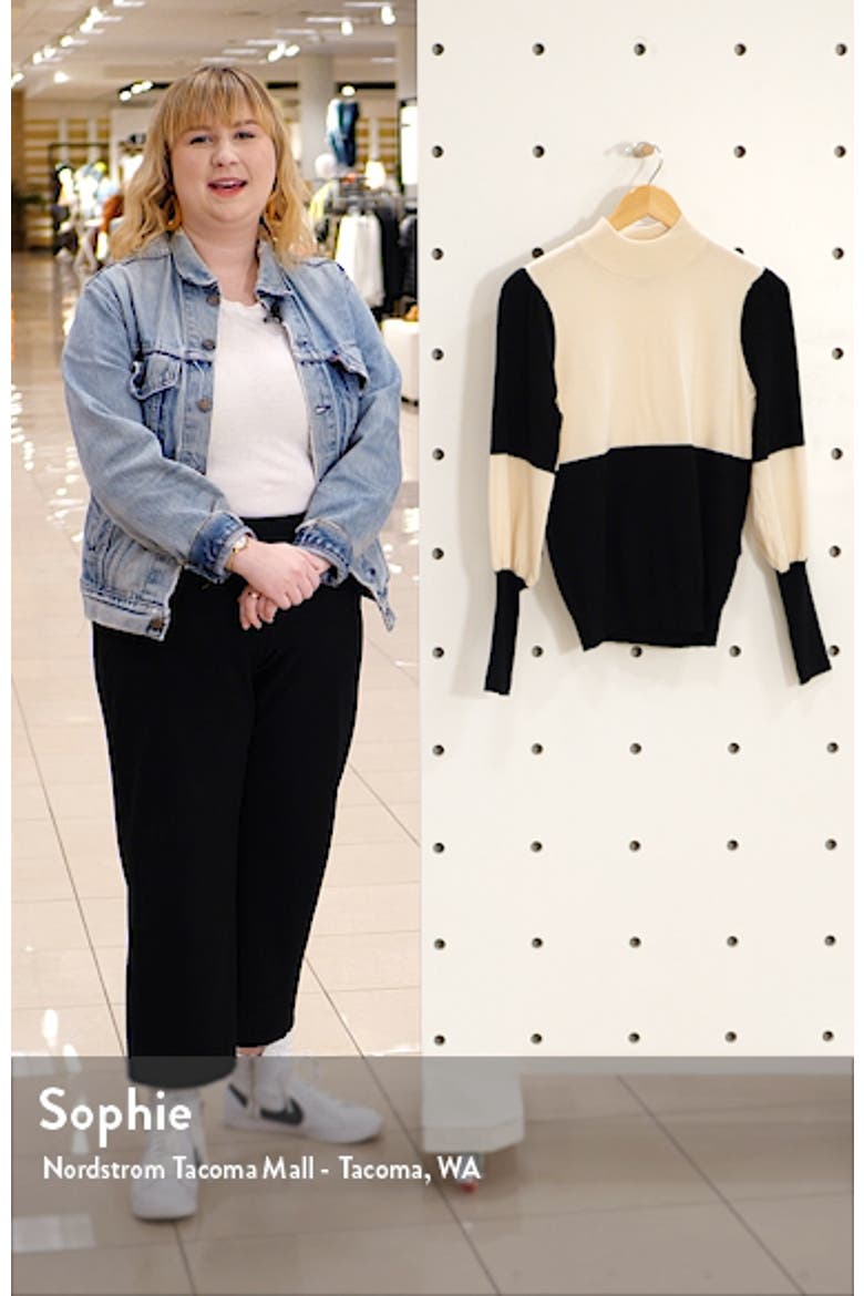 Juliet Sleeve Pullover Sweater video