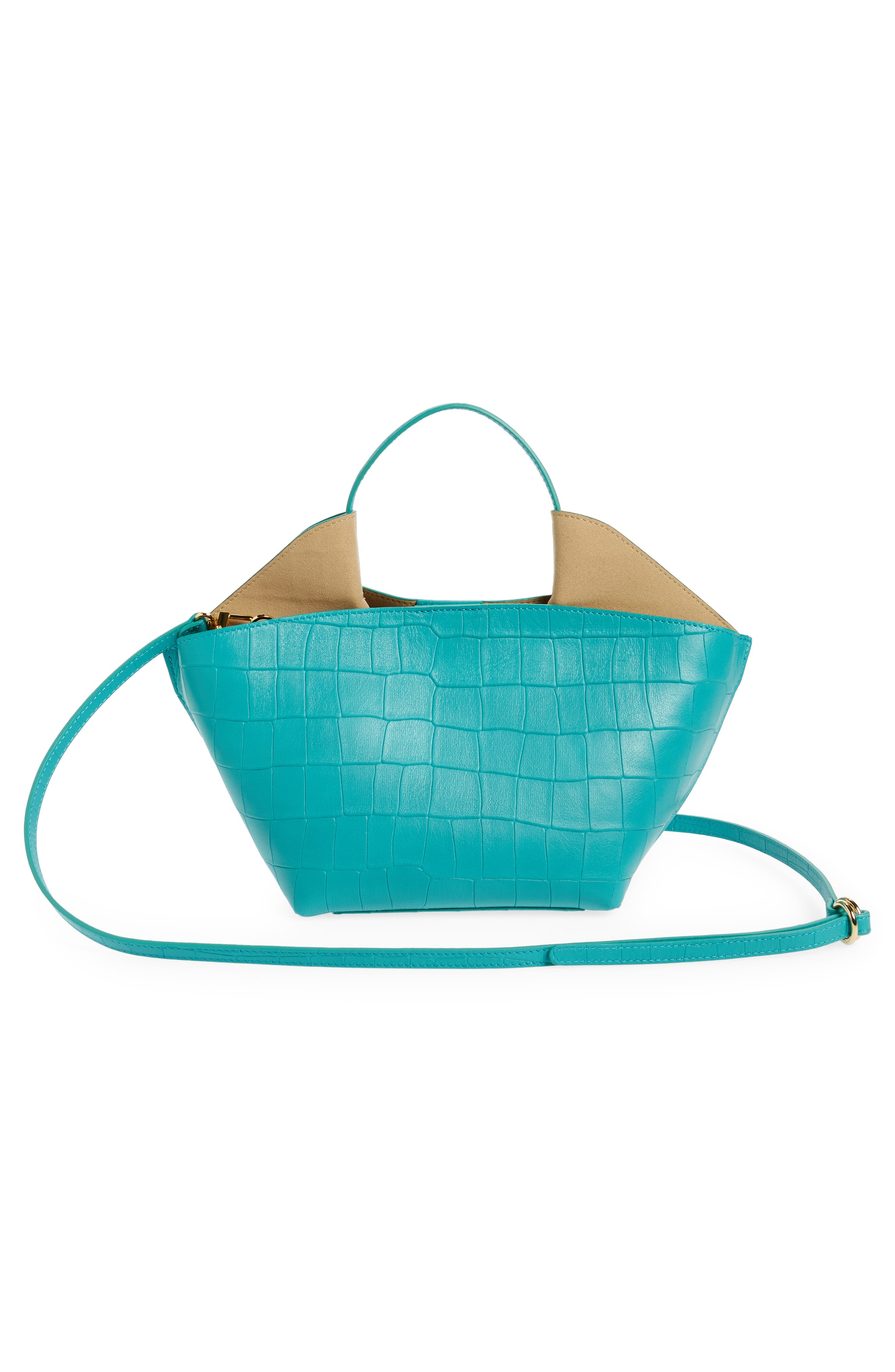 Ree Projects Mini Ann Leather Tote, Alternate, color, 