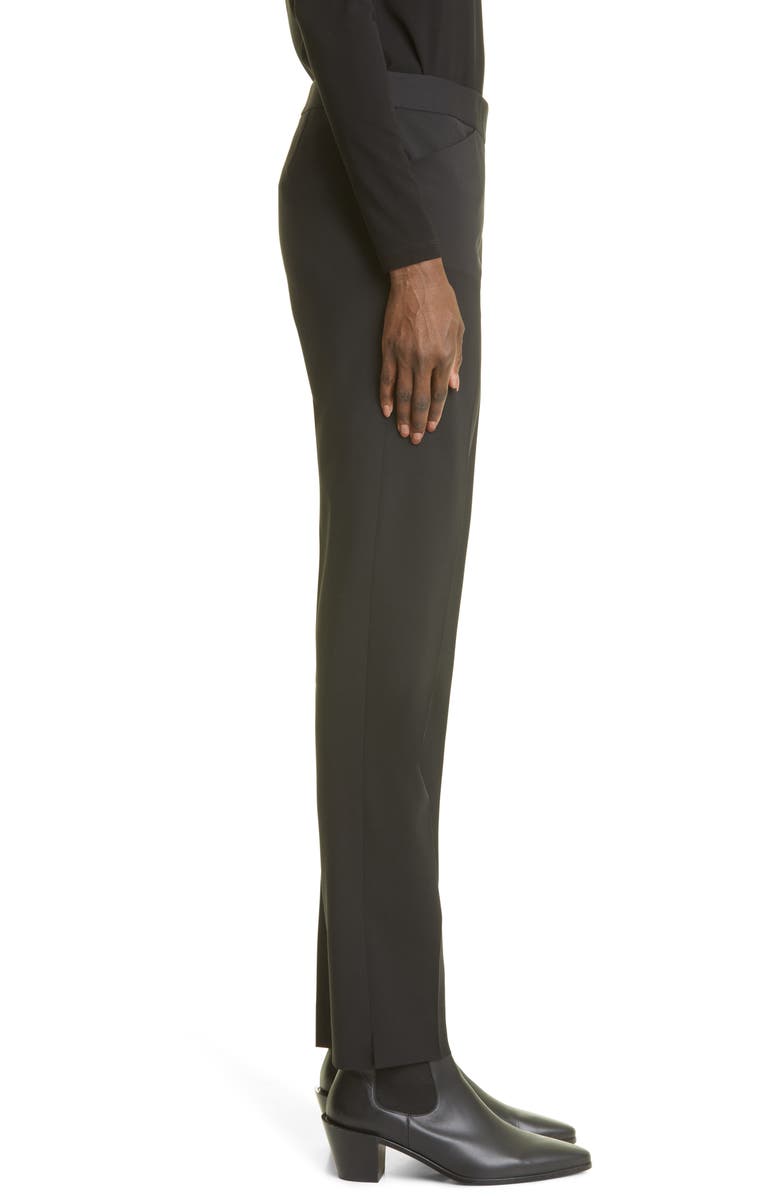 Lafayette 148 New York Irving Skinny Stretch Wool Pants, Alternate, color,