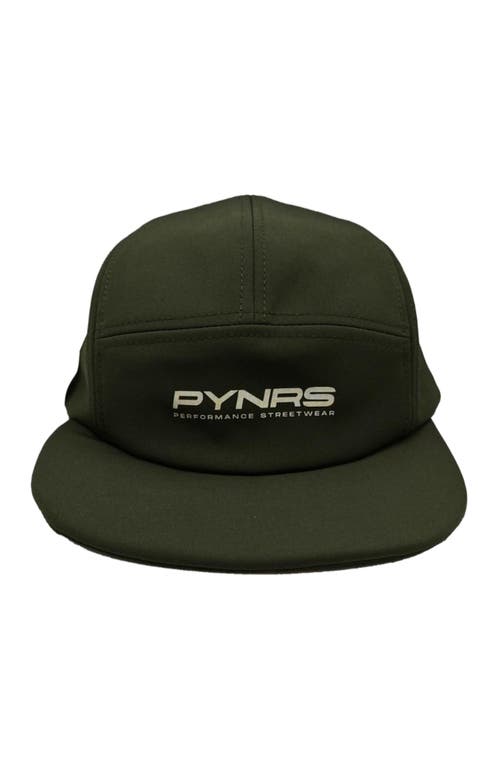 PYNRS Performance Streetwear PYNRS 5 Panel Run Cap in Deep Olive  product