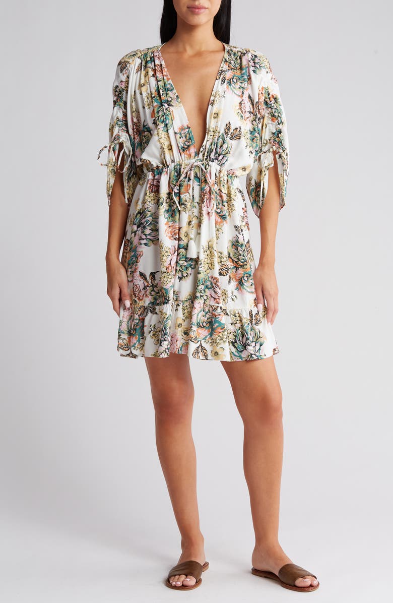 Maaji Jacobean Divinity Caftan, Main, color, 