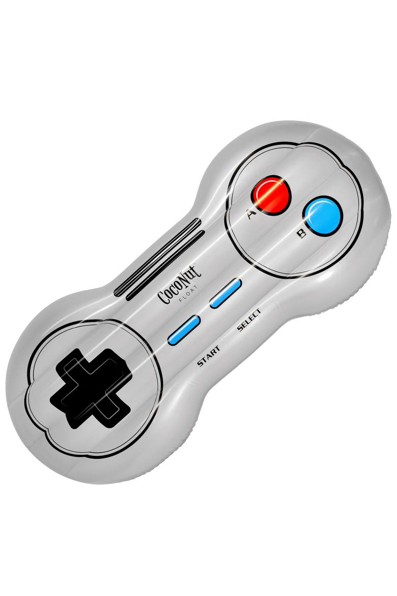 Retro Game Controller Pool Float 54 Inch x 22 Inch, Main, color, Multicolored