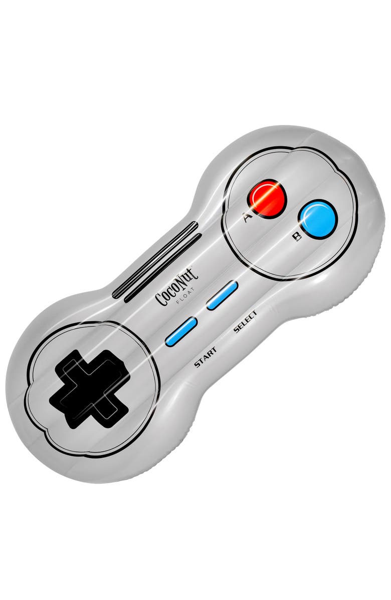 Coconut Float Retro Game Controller Pool Float 54 Inch x 22 Inch, Main, color,