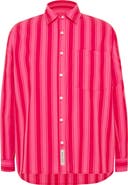 SAVAGE X FENTY Kickback Casuals Pajama Button-Up Shirt