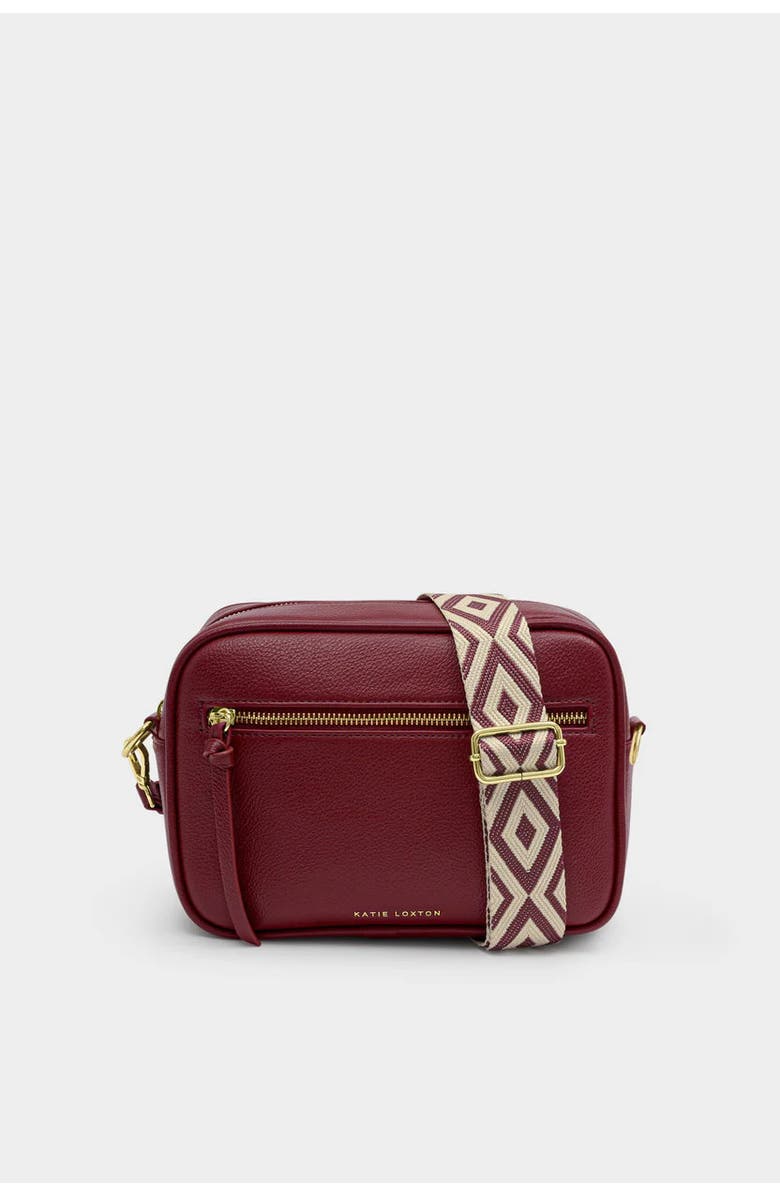 Katie Loxton Hallie Crossbody Bag in Cherry, Main, color,
