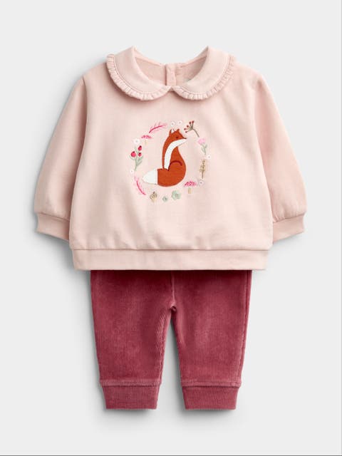Kids' Fox Sweatshirt & Leggings Set (baby)