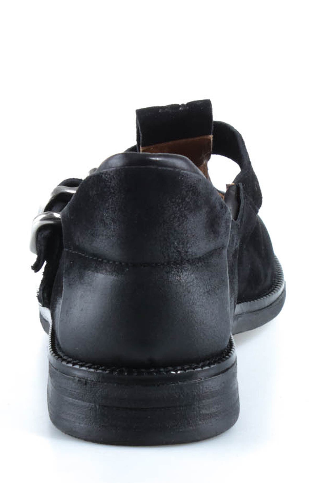 Avett Leather Clog, Alternate, color, BLACK