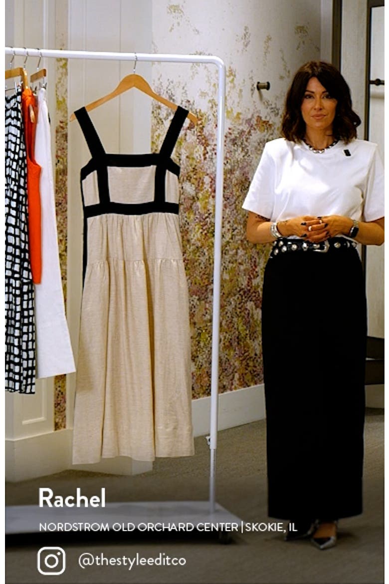 Jolie Contrast Trim Midi Dress video