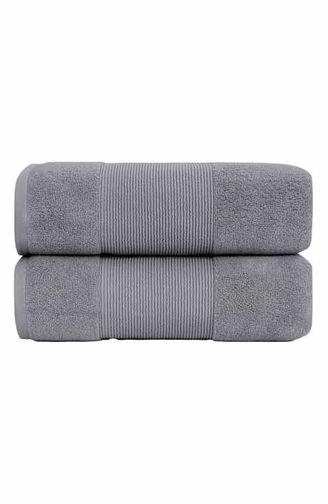 Modern Threads Air Cloud Oversized Bath Sheet - Set of 2 - White