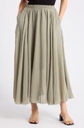 MAX STUDIO Gauze Skirt