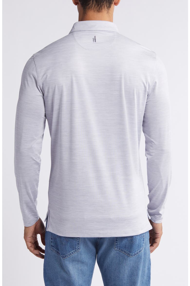 Swing Long Sleeve Performance Polo, Alternate, color, LIGHT GRAY