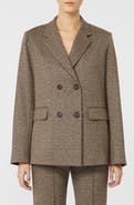 MM by Max Mara Albania Tweed Jersey Jacket