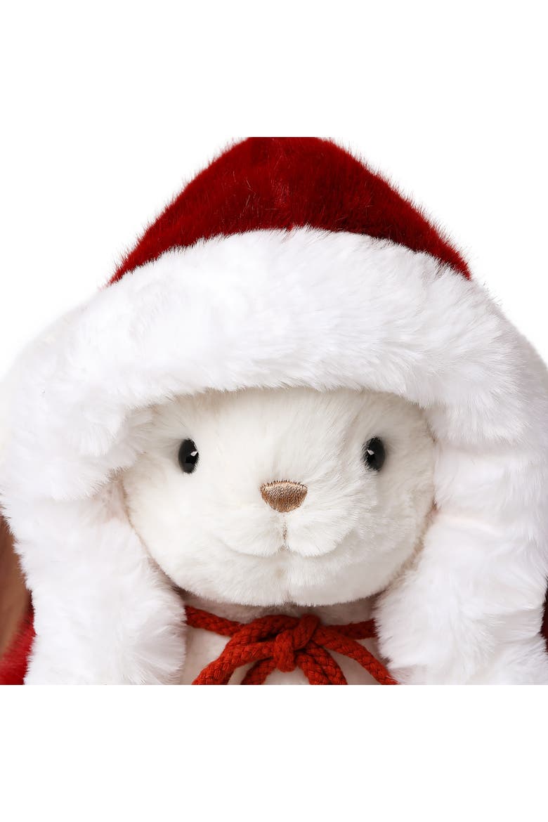 Red Riding Hood Smiling Rabbit 9.8in Plush, Alternate, color, Multicolored