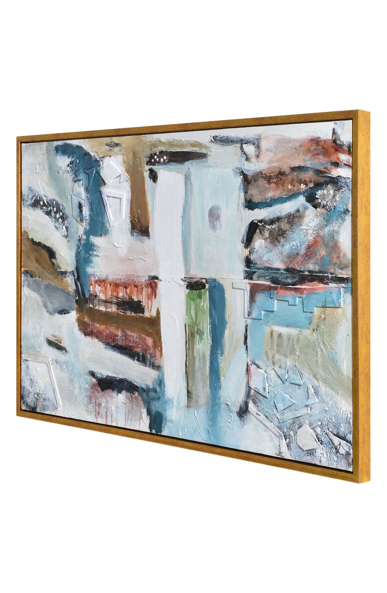 Renwil Madsen Painting, Alternate, color, Black/ Blue Multi