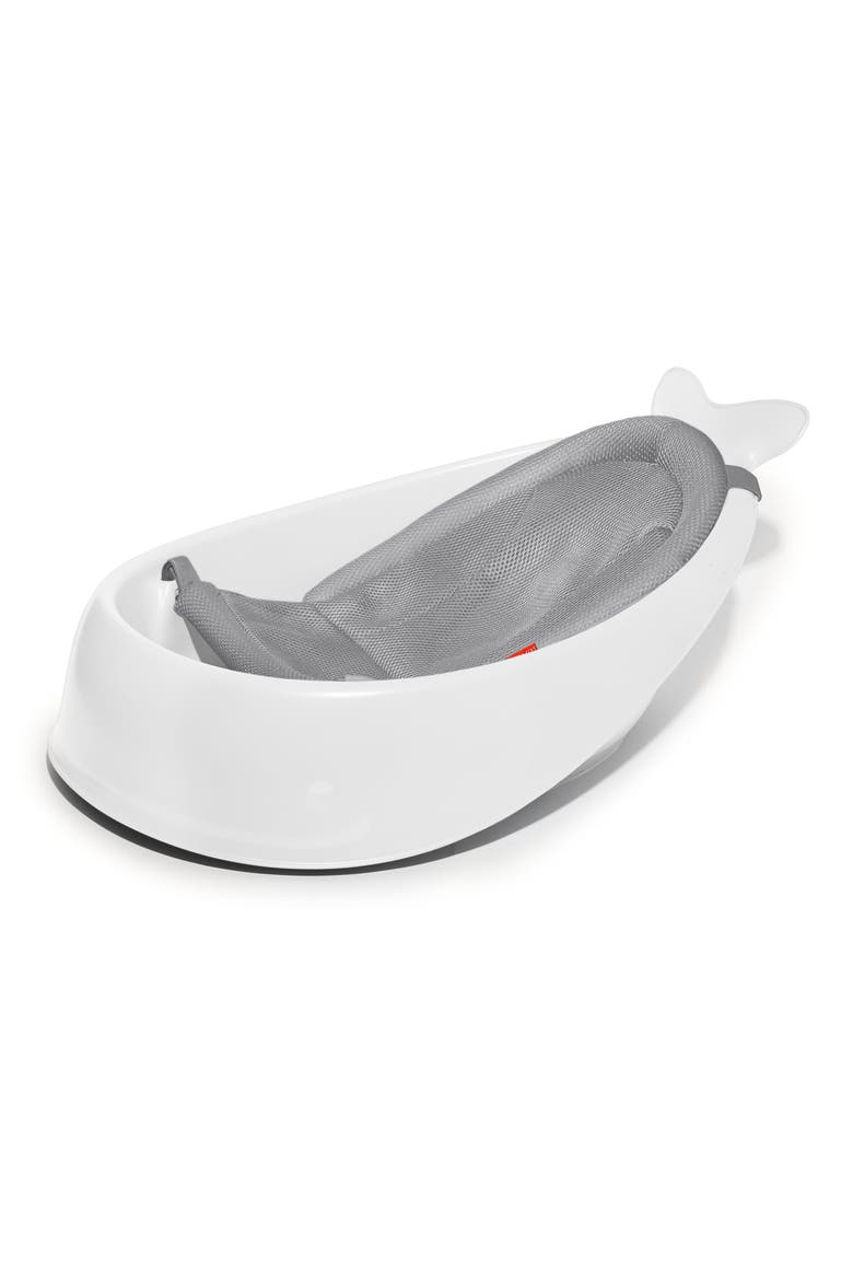 Moby Smart Sling Three-Stage Tub, Main, color, WHITE