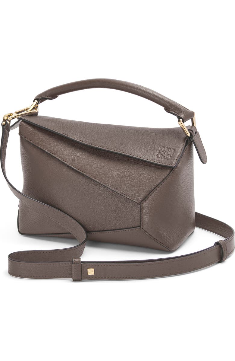 Loewe Small Puzzle Leather Shoulder Bag, Alternate, color,