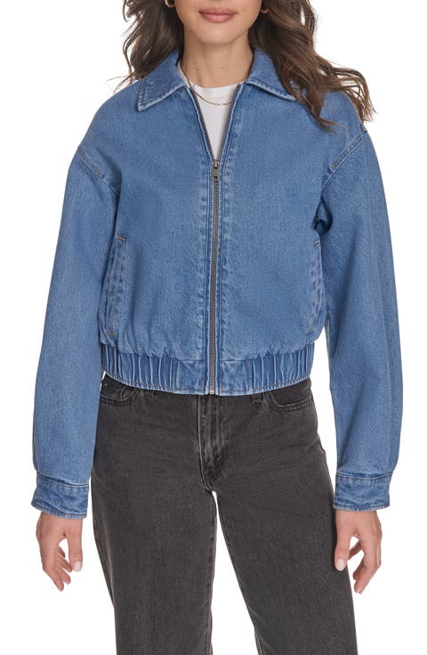 Denim Bomber Jacket