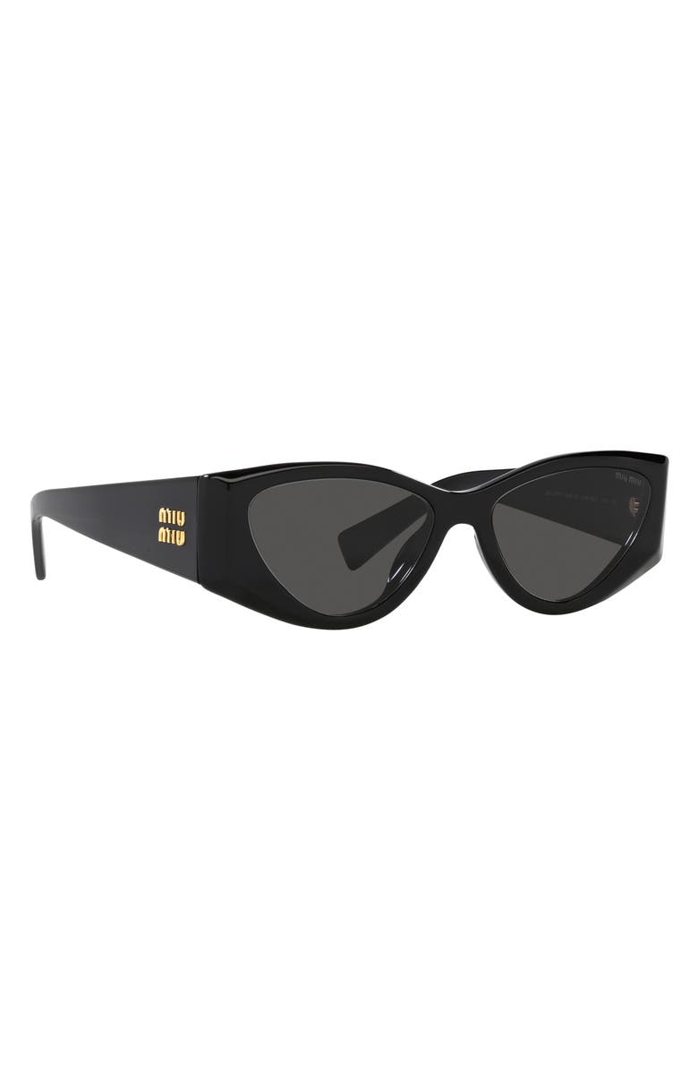 Miu Miu 54mm Angular Cat Eye Sunglasses, Alternate, color, 
