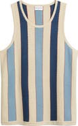 MAVRANS Strike a Match Stripe Knit Tank