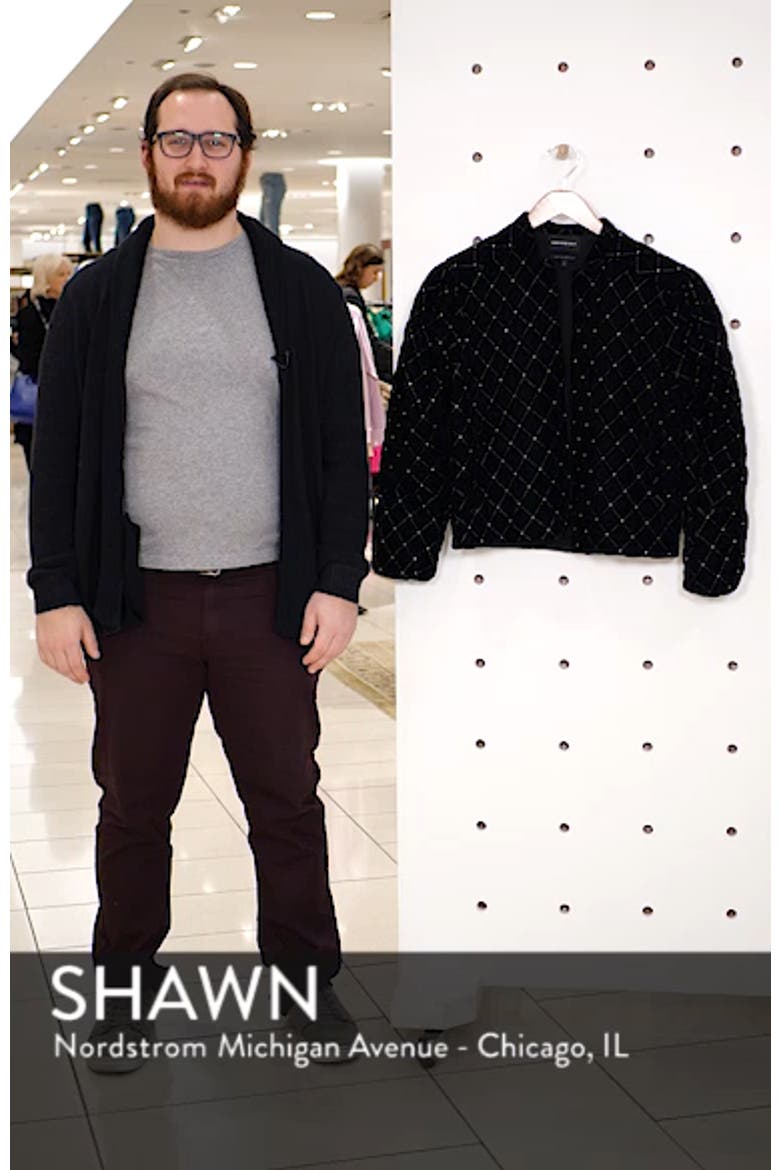 Quilted Velvet Jacket (Nordstrom Exclusive) video