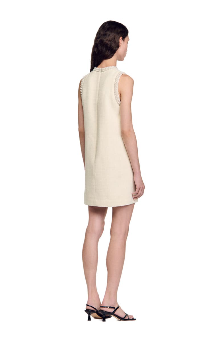 SANDRO Short beaded dress, Alternate, color, 