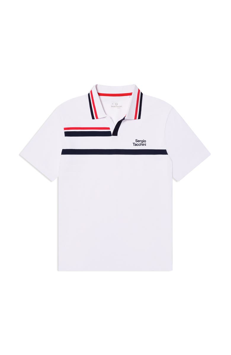 Sergio Tacchini Solare Polo, Alternate, color, Brilliant White