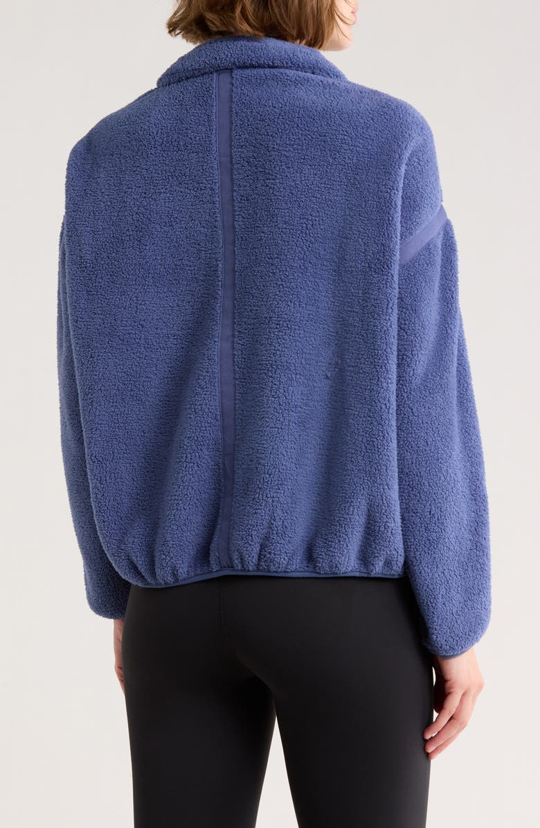 MARIKA Caliste Quarter Zip Sweatshirt, Alternate, color, Gray Blue