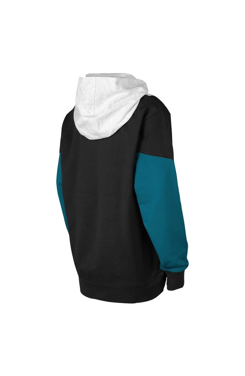Outerstuff Youth Ash/Black San Jose Sharks Champion League Fleece Pullover Hoodie, Alternate, color, Ash