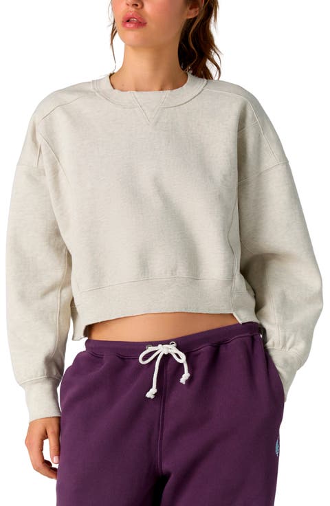 Intercept Crop Sweatshirt