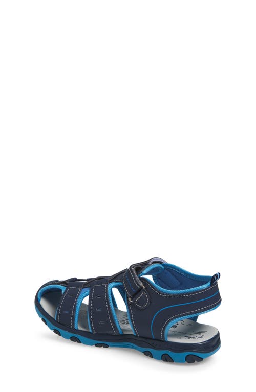 Extreme By Eddie Marc Kids' Woven Sandal In Blue