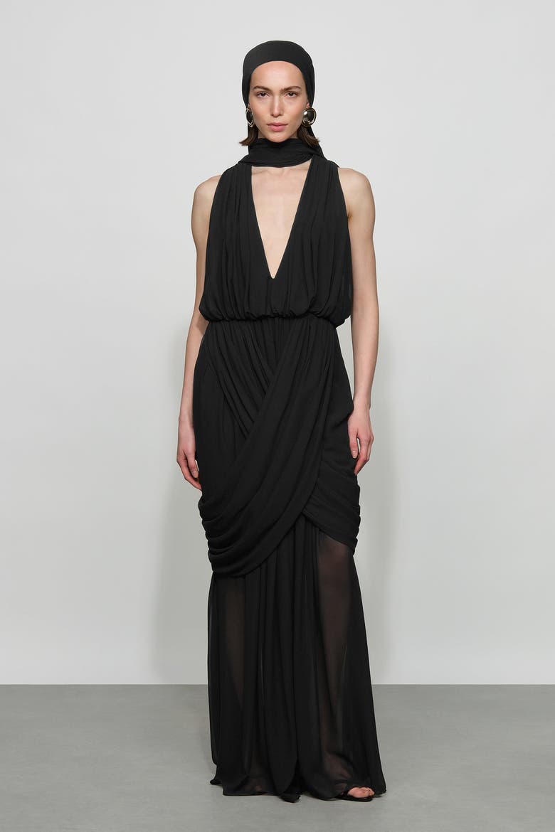 Arabella Gown, Alternate, color, Black