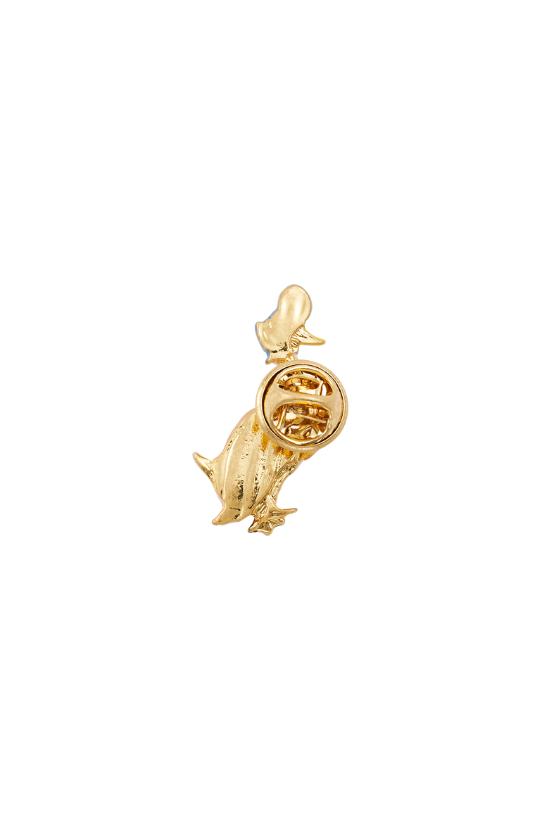 x Peter Rabbit Jemima Brooch, Alternate, color, Gold