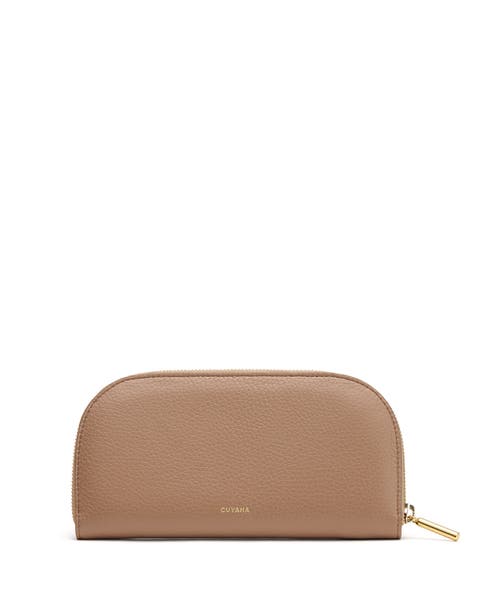Curved Zip Wallet