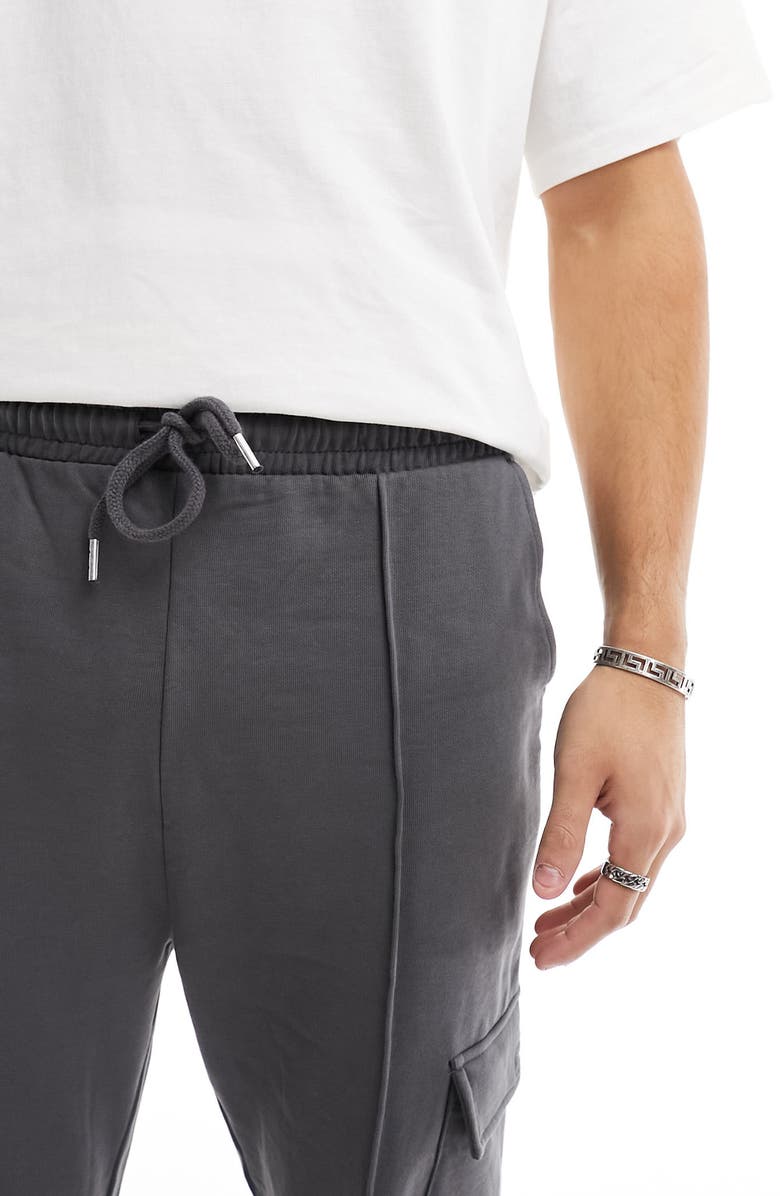 ASOS DESIGN Tapered Cotton Cargo Joggers, Alternate, color, 