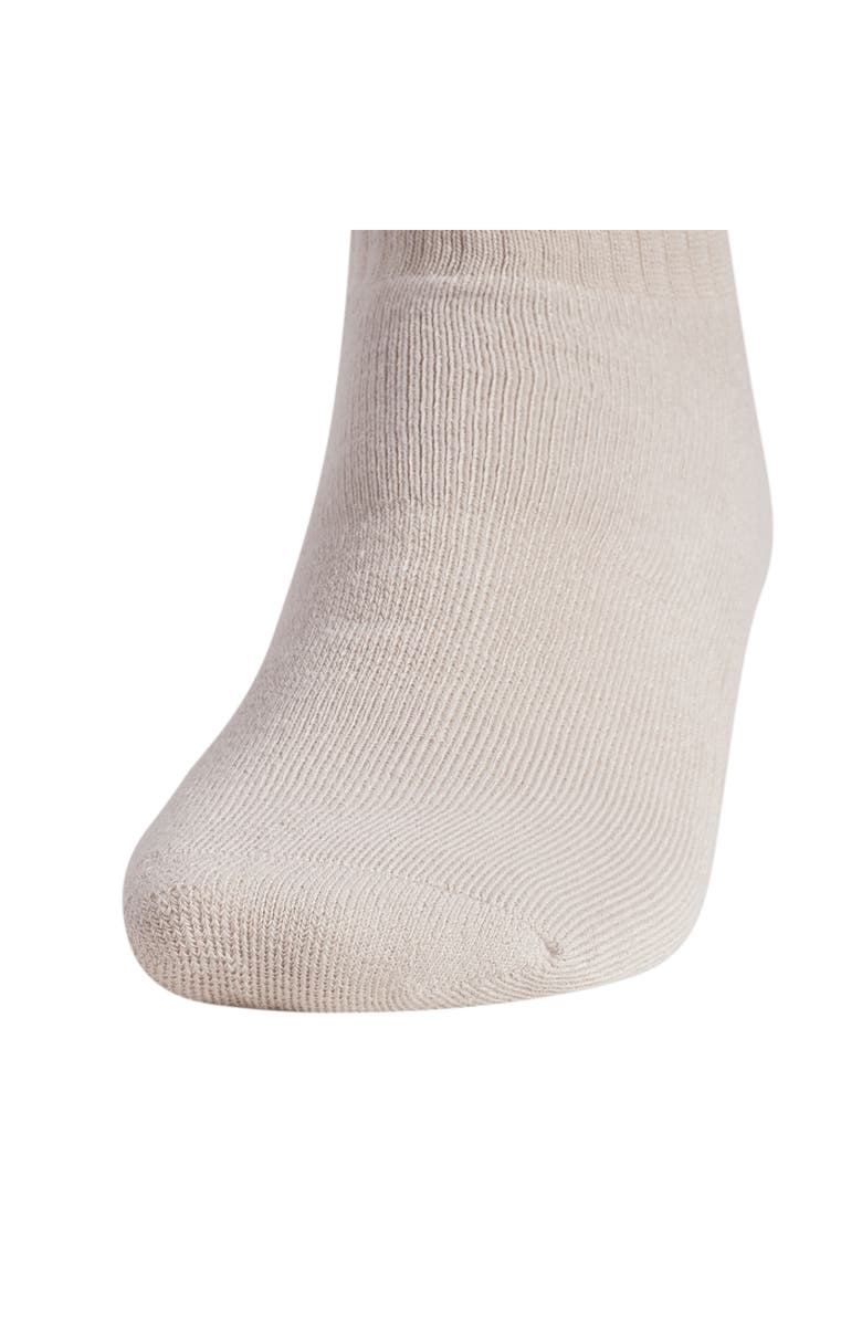 adidas Trefoil 6-Pack Crew Socks, Alternate, color, Medium Beige