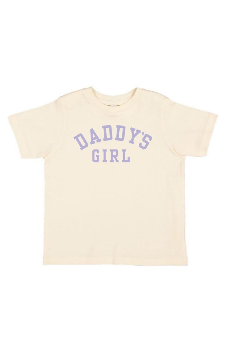 Sweet Wink Daddy's Girl Short Sleeve T-Shirt, Main, color, Natural