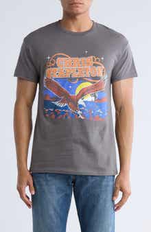 Merch Traffic Chris Stapleton Eagle Logo Cotton Graphic T-Shirt