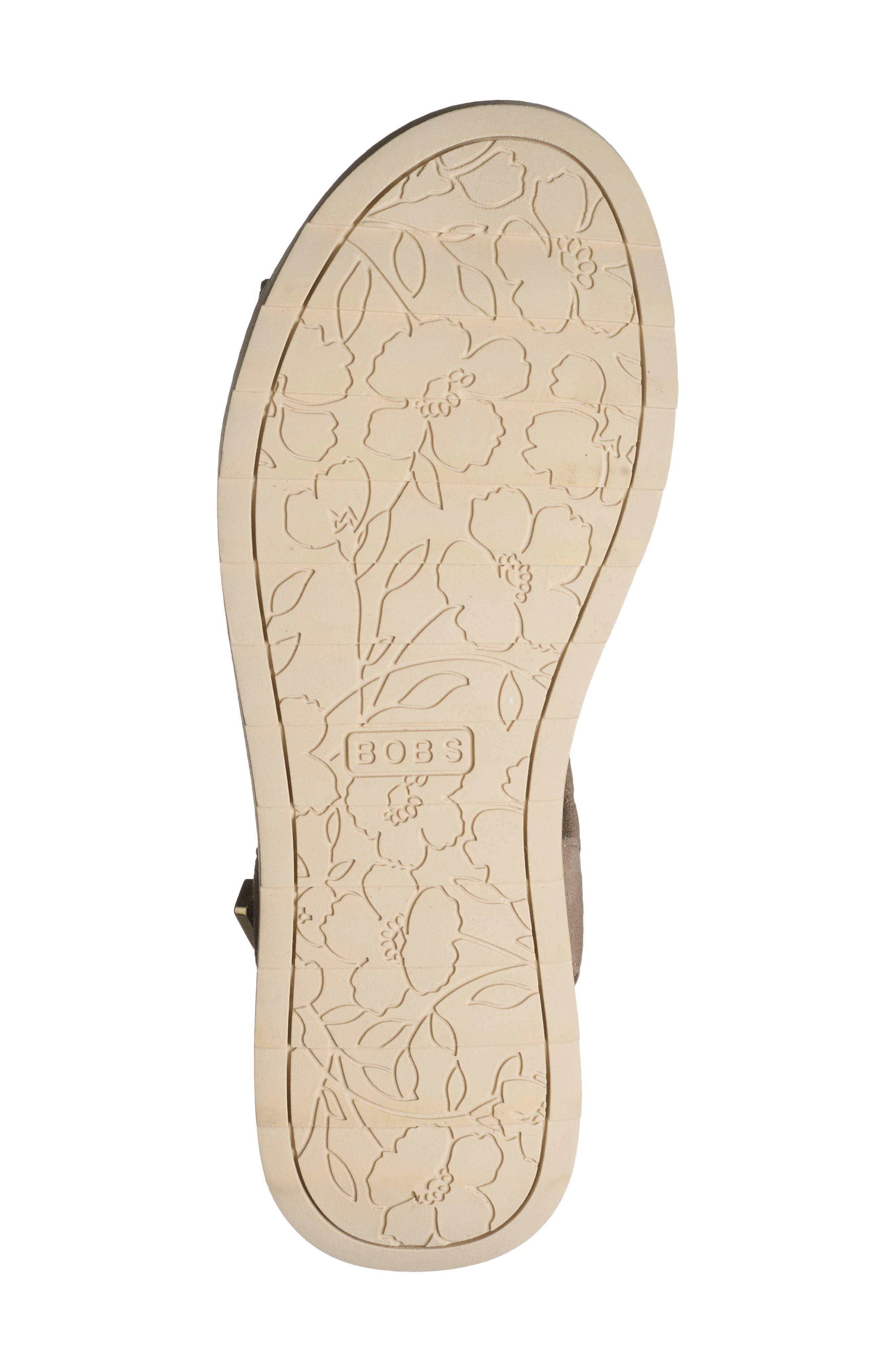 Oasis Daisy St Leather Wedge Sandal, Alternate, color, TAUPE