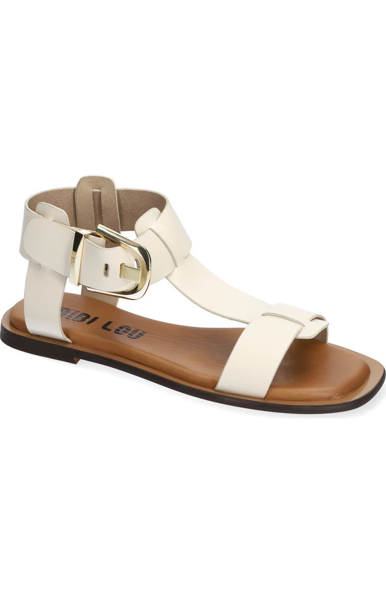 Bibi Lou Ankle Strap Sandal, Main, color, Blanco