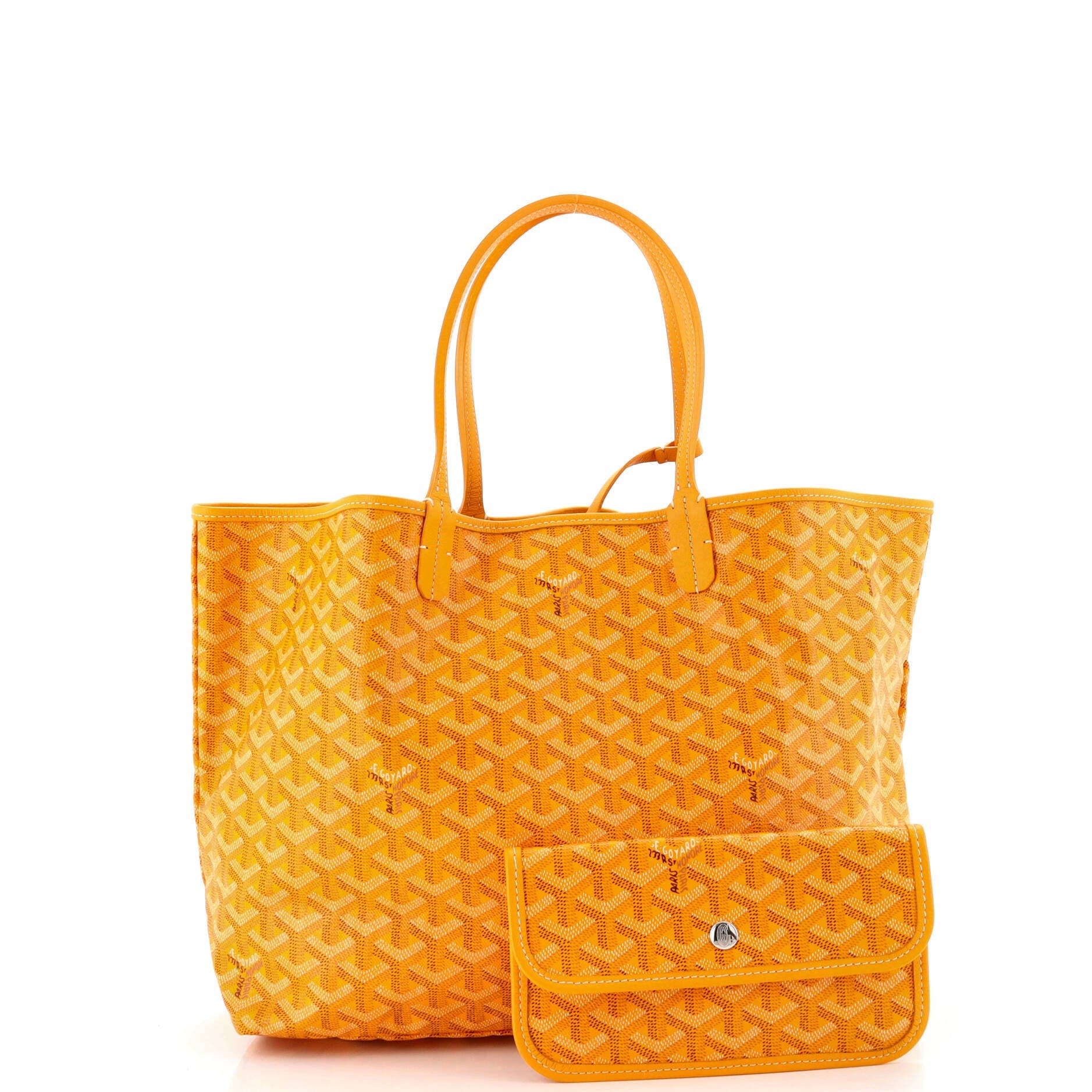 Pre-Owned Goyard Saint Louis Tote Coated Canvas PM, Alternate, color, 