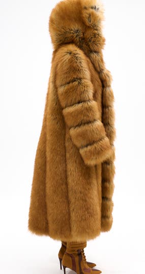 Elizabeth Faux Fur Coat