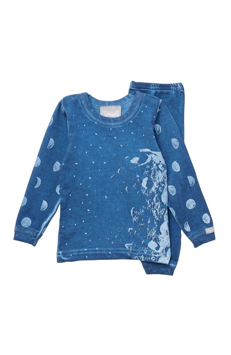 Coccoli Top & Pants Pajama Set, Main, color, 