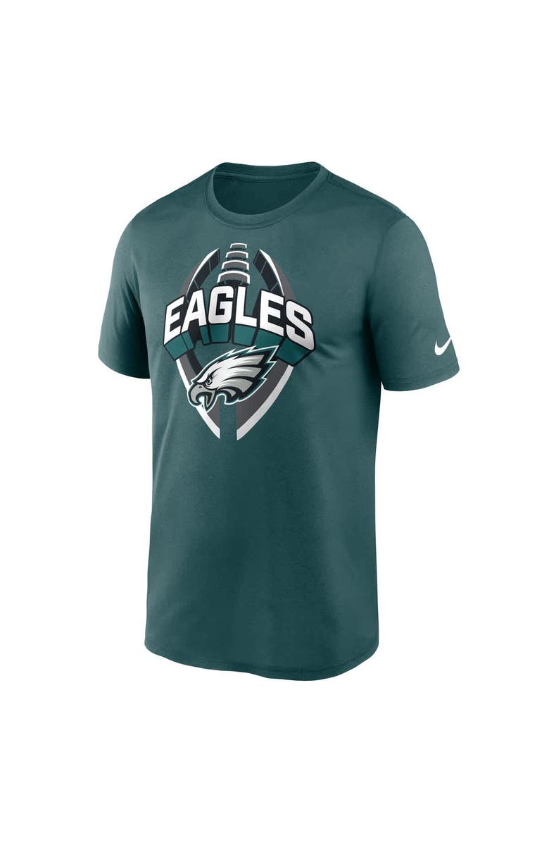 Nike Men's Nike Midnight Green Philadelphia Eagles Legend Icon Performance T-Shirt, Alternate, color, 
